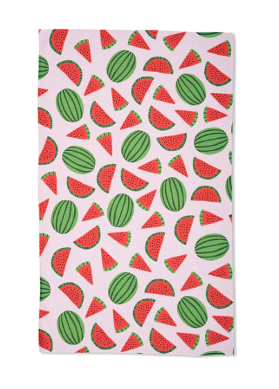 Geometry Tea Towel | Sweet Watermelon