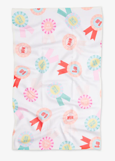 Geometry Tea Towel | Number One Mom