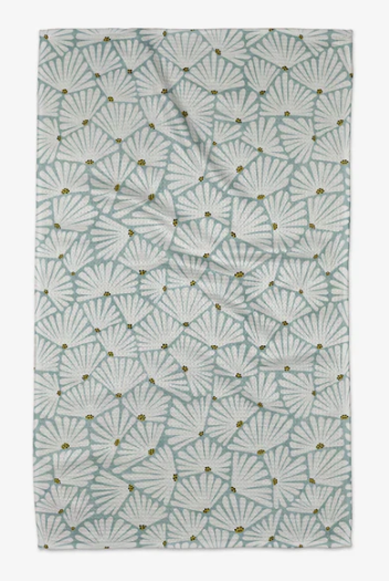 Geometry Tea Towel | Solie Teal