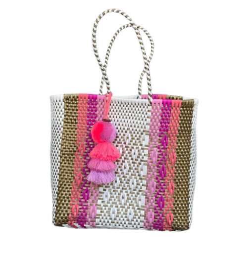 Medium Tote | Pink Sunset