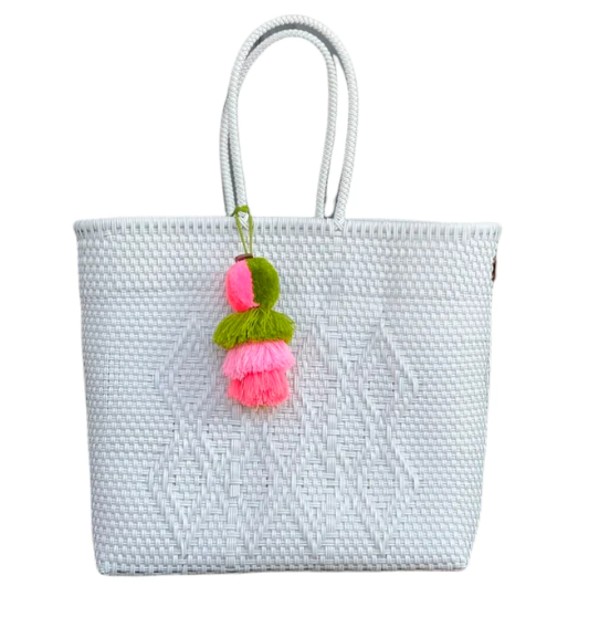 Large Tote | Cocoles All White