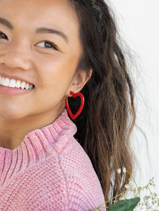 Red Heart Hoops