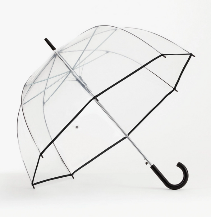 Clear Auto Open Umbrella