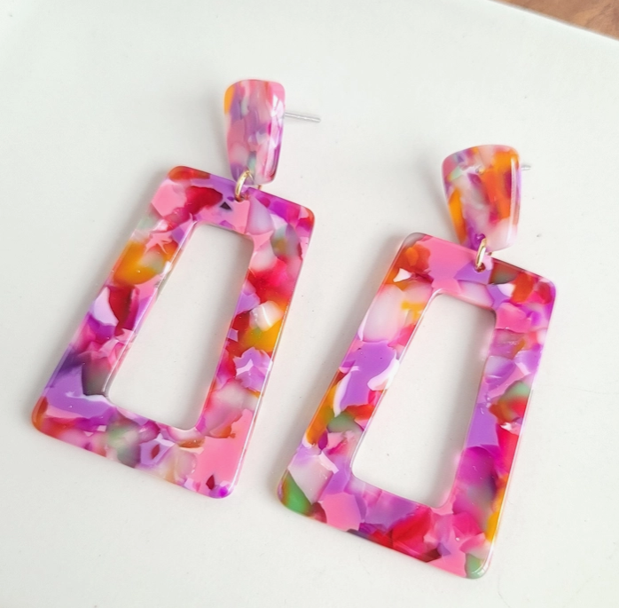 Paradise Pink Avery Earrings