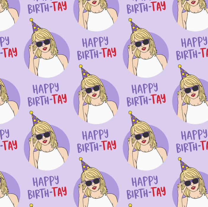Happy Birth-Tay Wrapping Roll