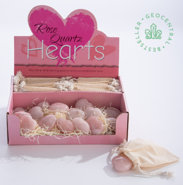 Rose Quartz Heart