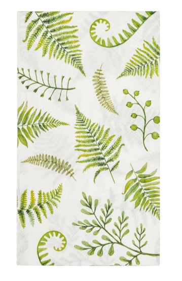 Fern Foliage Guest Towels