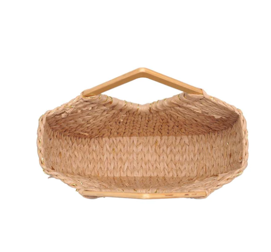 Kehlani Straw Tote | Natural