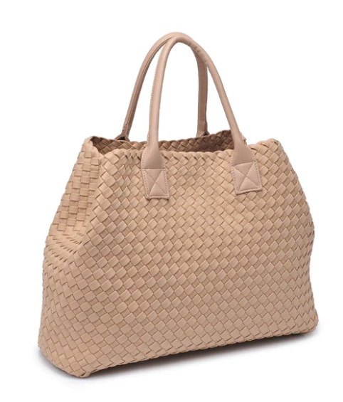 Woven Neoprene Bag | Natural