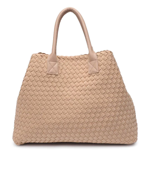Woven Neoprene Bag | Natural