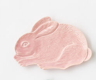 Ceramic Bunny Plate
