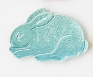 Ceramic Bunny Plate