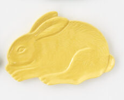 Ceramic Bunny Plate