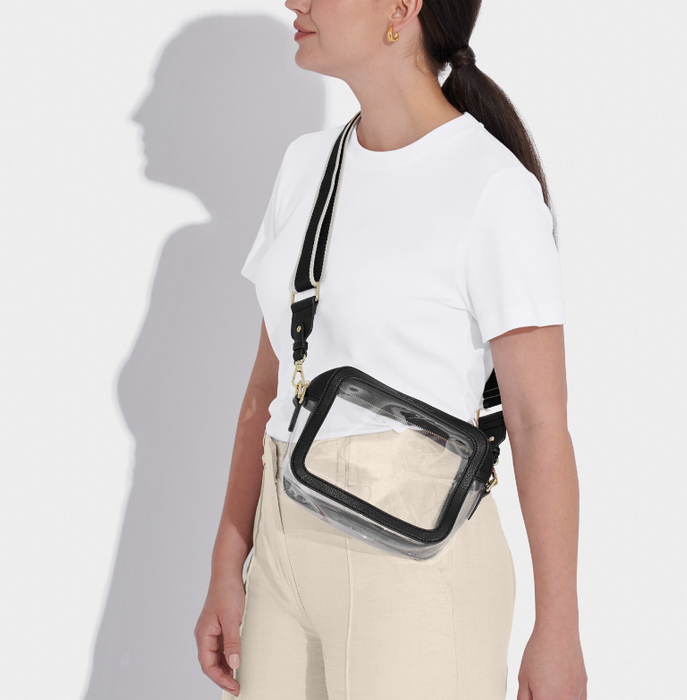 Clear Camera Bag | Black