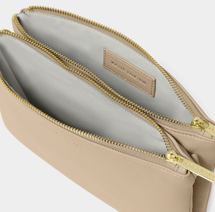 Duo Pouch | Light Taupe