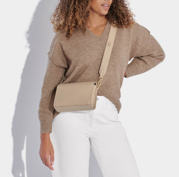 Zana Crossbody Bag | Light Taupe