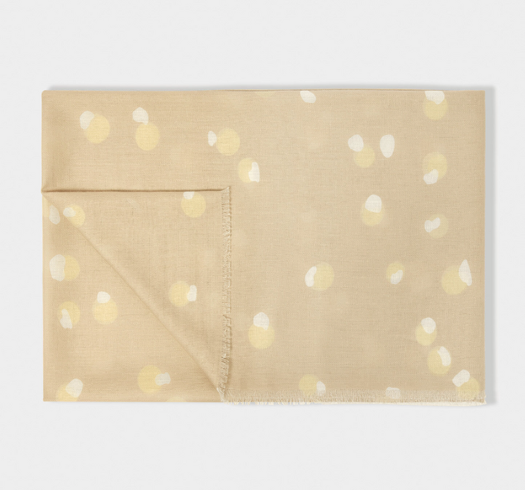 Printed Scarf | Polka Dot