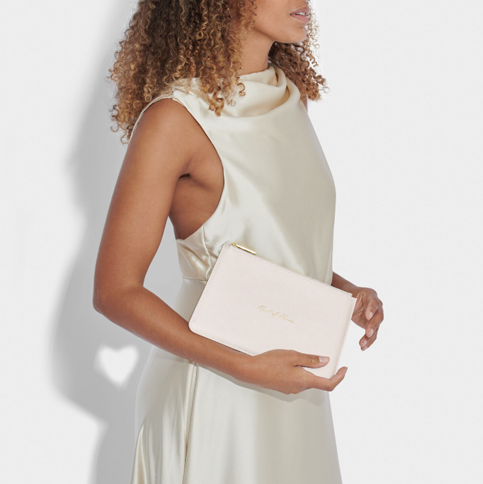 Perfect Pouch | Bridesmaid Pearl White