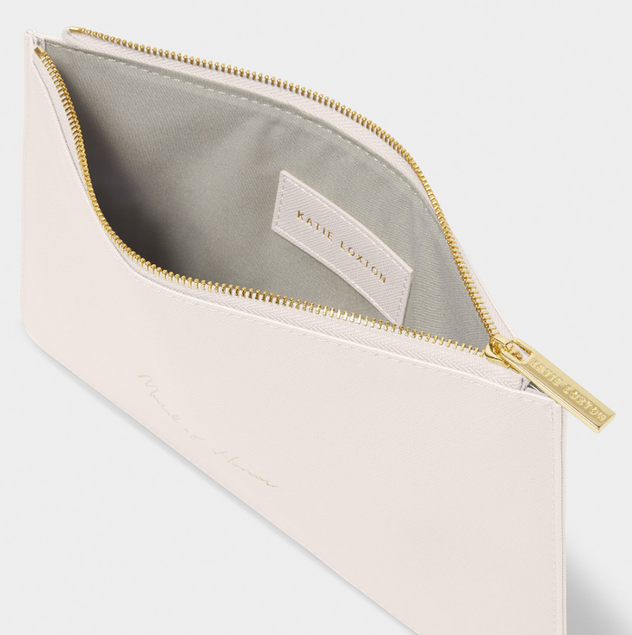 Perfect Pouch | Maid of Honor Pearl White