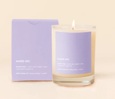Hard No Candle