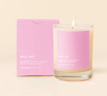Well Shit Candle