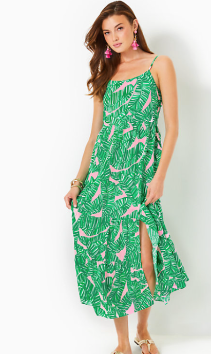 Teresa Maxi Dress | Conch Shell Pink Lets Go Bananas