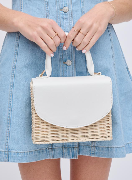 Clementine Crossbody | White