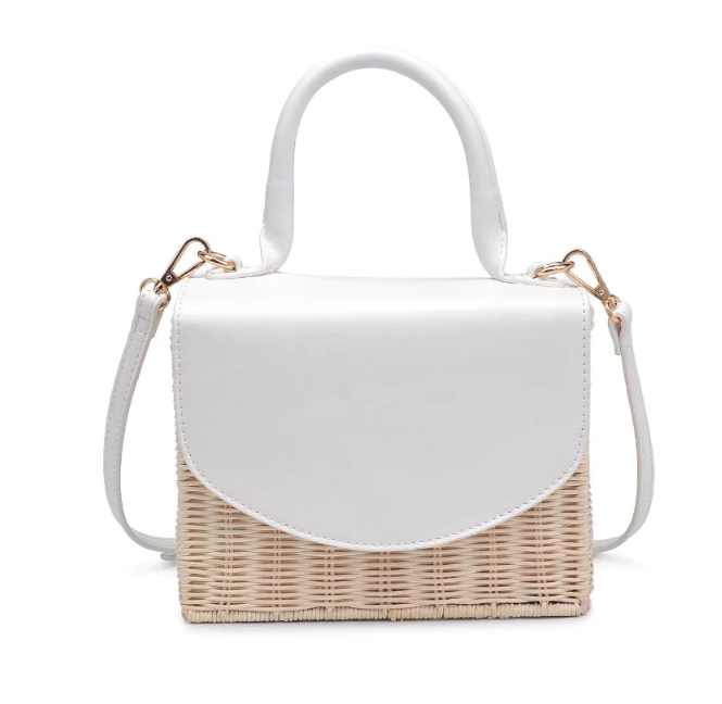 Clementine Crossbody | White