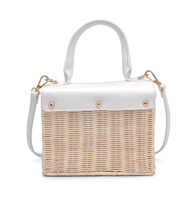 Clementine Crossbody | White