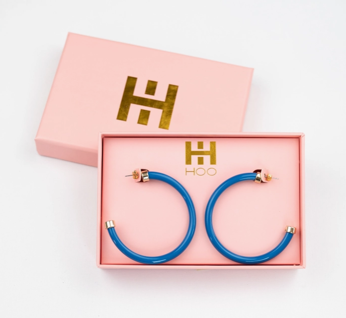 2" HooHoops | True Blue