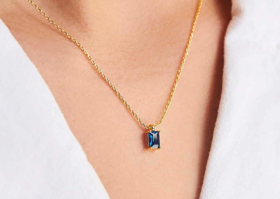 Sapphire Charm