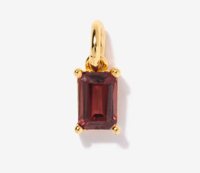 Garnet Charm