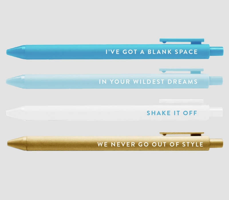 1989 Taylor Swift Pen Set