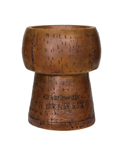 Resin Cork Shaped Ice Bucket