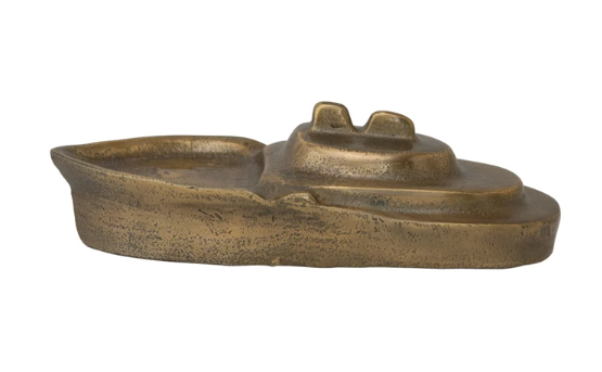 Antique Gold Boat
