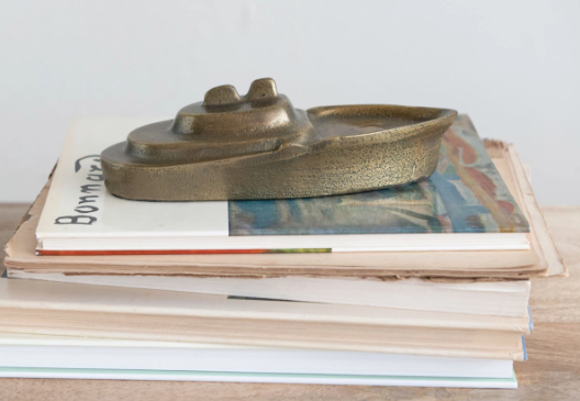 Antique Gold Boat