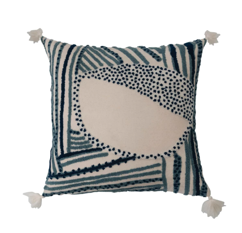 18" Pillow w/Tassels