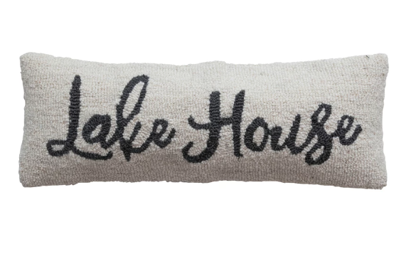 24" x 8" Lake House Pillow