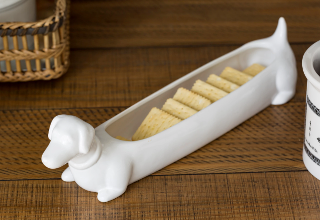 Dachshund Cracker Dish