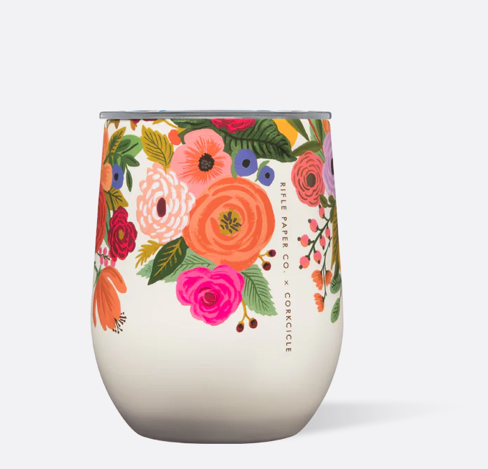 Rifle 12oz Stemless | Garden Party Cream