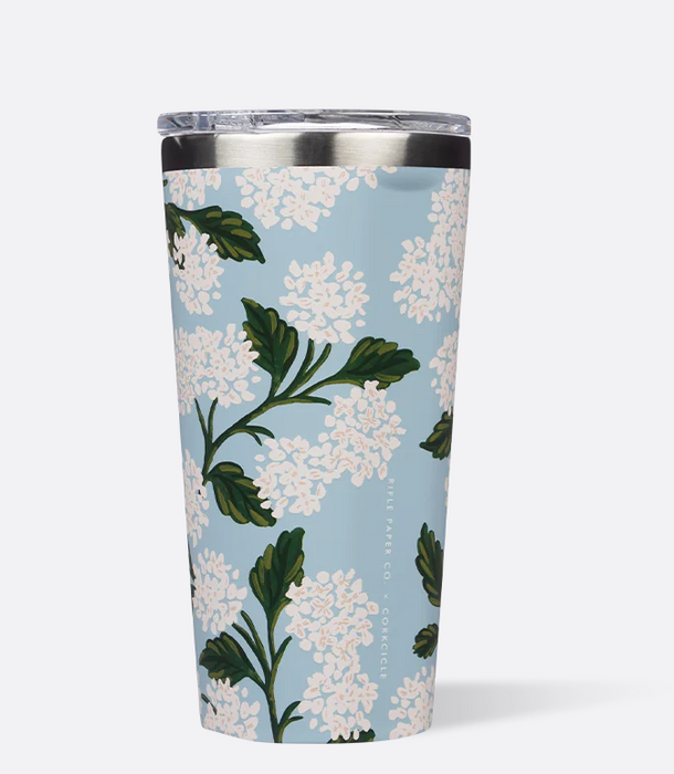 Rifle 16oz Tumbler | Blue Hydrangea