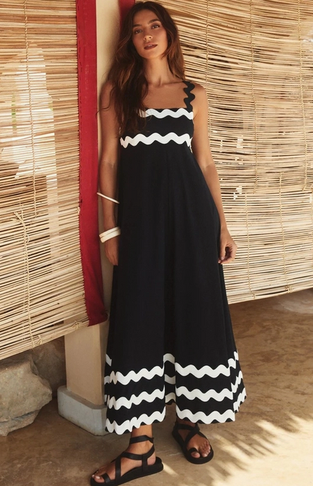 Summer Maxi Dress | Black