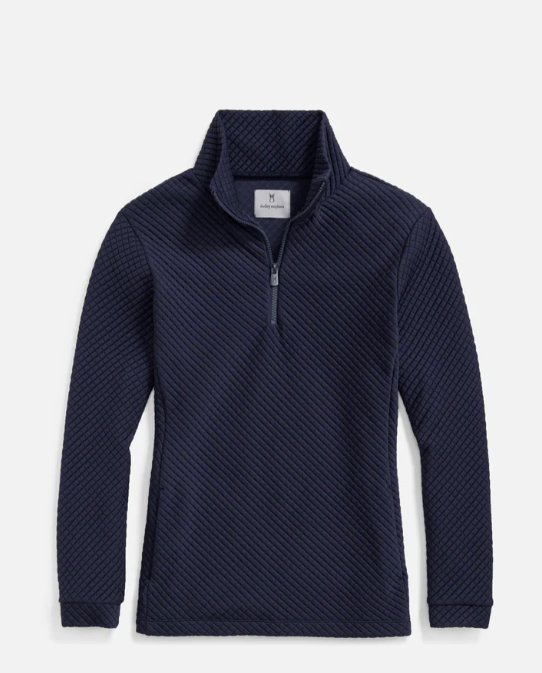 Pocomo Pullover in Waffle | Navy