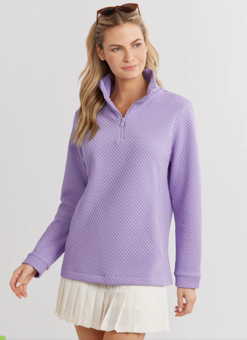 Pocomo Pullover in Waffle | Violet