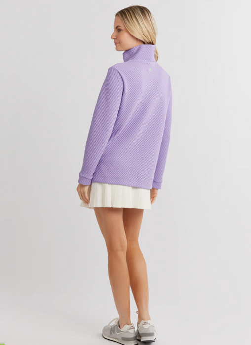 Pocomo Pullover in Waffle | Violet