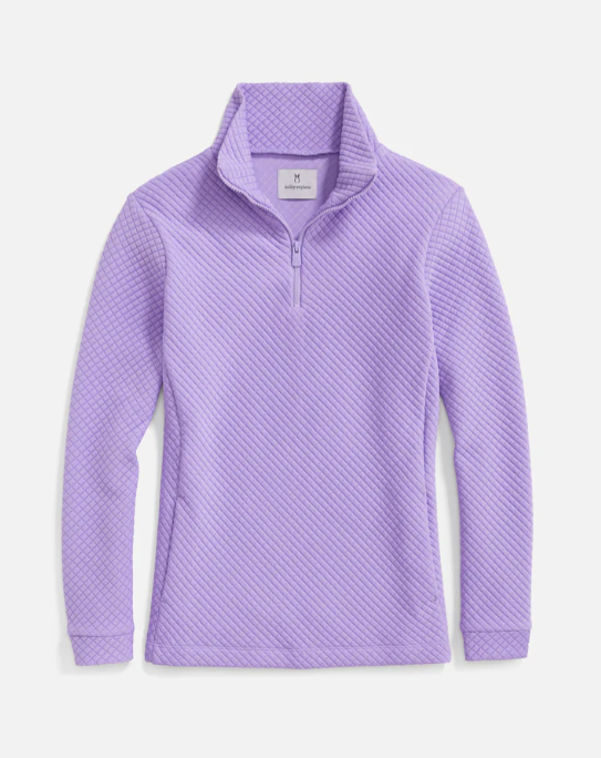 Pocomo Pullover in Waffle | Violet