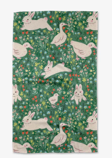 Geometry Tea Towel | Easter Meadow