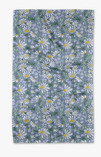 Geometry Tea Towel | April