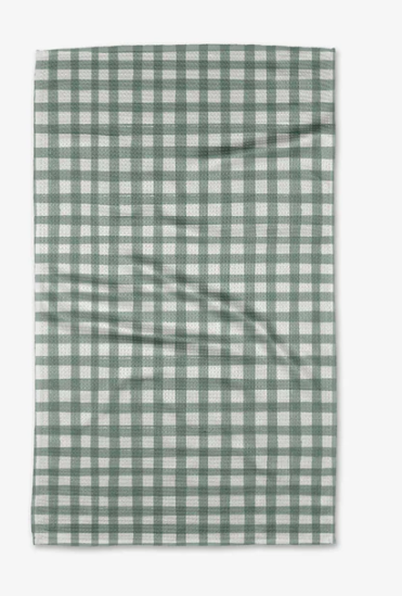 Geometry Tea Towel | Picnic Gingham