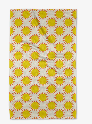 Geometry Tea Towel | Sunny Day